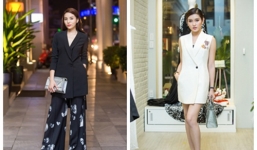 Phong cách thời trang khác lạ của Huyền My, Kỳ Duyên đi sự kiện