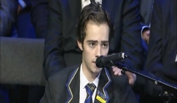 Nam sinh bị ung thư ác tính và bài diễn văn xúc động