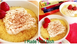 Làm bánh Cake trong 1 phút không cần lò nướng 