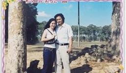 Facebook sao Việt: Lê Phương đăng ảnh tình cảm mười năm với Qúy Bình