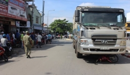 Tai nạn giao thông, đôi nam nữ chết thảm dưới bánh xe ben