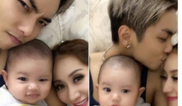 Facebook sao Việt:  Khánh Thi, Phan Hiển hạnh phúc khoe con trai 4 tháng tuổi