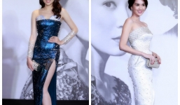 Kỳ Duyên gợi cảm, Ngọc Trinh kín đáo tại dinh thự Lý Nhã Kỳ