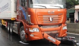 Đôi vợ chồng sắp cưới bị xe container cán qua người