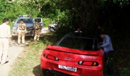 Tài xế xe Audi chở 10kg cần sa hất tung CSGT lên nắp ca pô