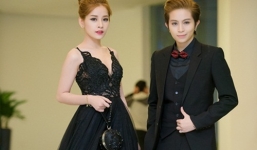 Chi Pu nhẹ nhàng lau mồ hôi cho Gil Lê tình cảm