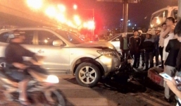 Cô gái bị ô tô đâm tử vong ở Phạm Hùng: Tài xế 'xe điên' ra đầu thú