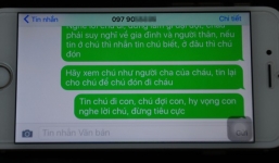 Cảnh sát hình sự nhắn tin khuyên kẻ giết người ra đầu thú