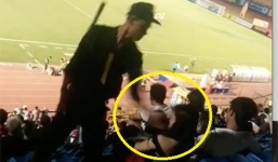 CSCĐ tát cô gái tại sân vận động Gò Đậu vì là em họ