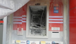 Video: Phá hủy cây ATM bằng thuốc nổ để trộm tiền