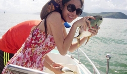 Vợ chồng Thủy Tiên - Công Vinh khoe kỳ nghỉ sang chảnh