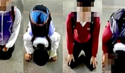 Video: Học sinh quỳ gối xin lỗi khiến giáo viên bị chỉ trích