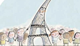 Pháp in tranh giải thích vì sao khủng bố tấn công Paris cho học sinh