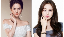 Ngọc Trinh nhận giải thưởng Nghệ sỹ trẻ châu Á xuất sắc nhất cùng Kim Tae Hee