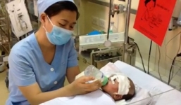 Bé trai bị đâm xuyên sọ mắc viêm màng não nặng