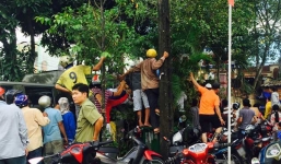 Vụ sát hại gái bán dâm: Hàng trăm người xem thực nghiệm hiện trường