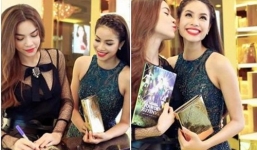 Facebook sao Việt: Hà Hồ và Phạm Hương khen ngợi nhau trên trang cá nhân