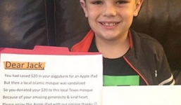 Bé trai 7 tuổi quyên góp hết tiền tiết kiệm sau vụ đánh bom tại Paris