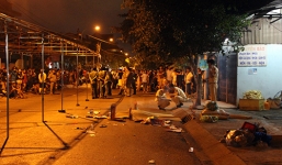 Tránh rạp đám cưới, ô tô đâm 6 người thương vong