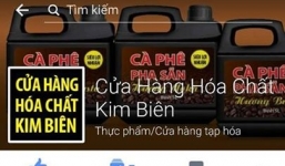 Cửa hàng hóa chất bán cà phê “bẩn” công khai
