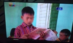 Vụ học sinh đọc sách ngược: VTV lên tiếng
