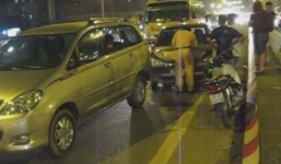 Video: Tai nạn liên hoàn trên cầu vượt Mai Dịch