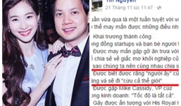 Bạn trai hoa hậu Đặng Thu Thảo âm thầm cổ vũ 'người ấy' đi cứu thế giới