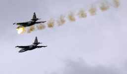 Video: Máy bay Nga phá hủy hơn 1.000 xe chở dầu của IS