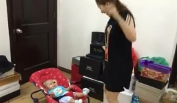 Phan Hiển chia sẻ khoảnh khắc đời thường bình dị của Khánh Thi và con trai