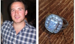 Nhẫn kim cương tiền tỉ tìm được chủ nhân nhờ Facebook
