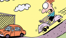 Làm thế nào dừng ôtô khi hỏng phanh?