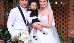 Lộ mặt nhóc tì nhà hoa hậu Diễm Hương 