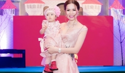 Hoa hậu Bùi Thị Hà làm tiệc sinh nhật xa xỉ cho con gái