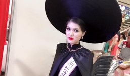 'Bà mẹ hai con' Oanh Yến đăng quang Hoa hậu Thế giới toàn cầu