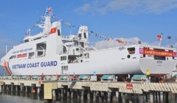 Cận cảnh tàu cảnh sát biển hiện đại nhất khu vực Đông Nam Á