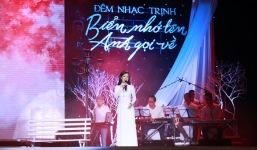 Hồng Nhung rơi nước mắt trong đêm nhạc 'Biển nhớ gọi tên Anh về'