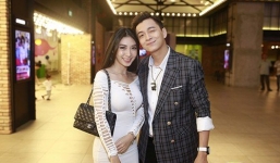 Ngô Kiến Huy tình tứ bên Khổng Tú Quỳnh ra mắt phim mới