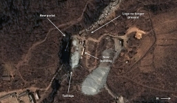 Triều Tiên đào hầm thử hạt nhân tại bãi thử chính