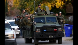 Video: Cảnh sát Mỹ rượt đuổi nghi phạm xả súng trên đường phố