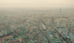 Những hình ảnh đầu tiên về Bình Nhưỡng nhìn từ máy bay được công bố