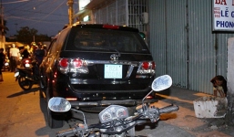 Viện trưởng VKS lái xe ô tô biển xanh gây tai nạn liên hoàn