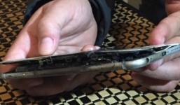 Mỹ: Thêm một vụ iPhone 6 Plus bốc cháy trong túi quần