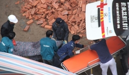 Nạn nhân thứ ba vụ rơi vận thăng tại công trình chung cư 29 tầng tử vong