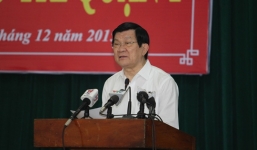 Chủ tịch nước Trương Tấn Sang: 'Thà làm công dân tốt còn hơn là cán bộ tồi'