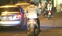 Đi xe máy không biển bị phạt bao nhiêu?