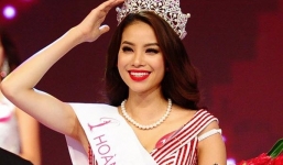 Hoa hậu Phạm Hương tự tin hát 'Hello Vietnam' trước bạn bè quốc tế