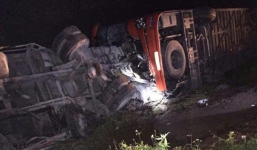 Tai nạn thảm khốc trên cao tốc Pháp Vân: Xe khách chạy 93km/h