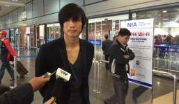 Có mặt tại Hà Nội, Tuấn Anh sẵn sàng tập luyện cùng U23 Việt Nam