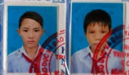 ​Hai học sinh lớp 9 mất tích sau khi đi học thêm