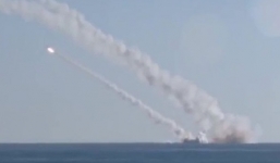 Video: Tàu ngầm Nga lần đầu phóng tên lửa hủy diệt IS